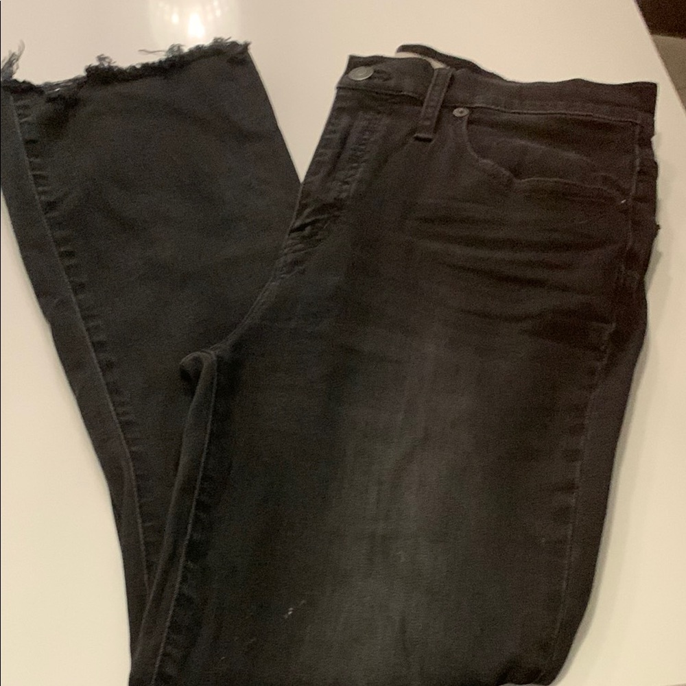 Madewell Black ankle Jeans size M